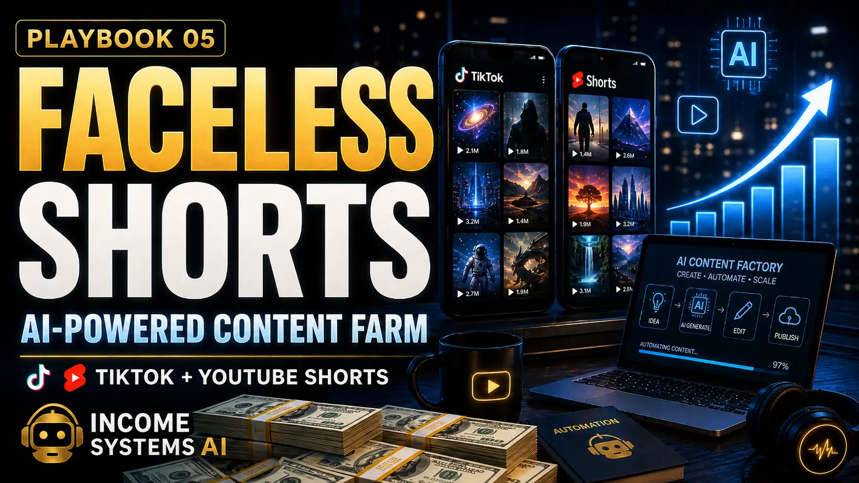 Faceless TikTok & Shorts Farm